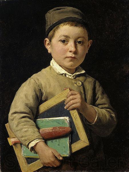 Albert Anker Schoolboy France oil painting art